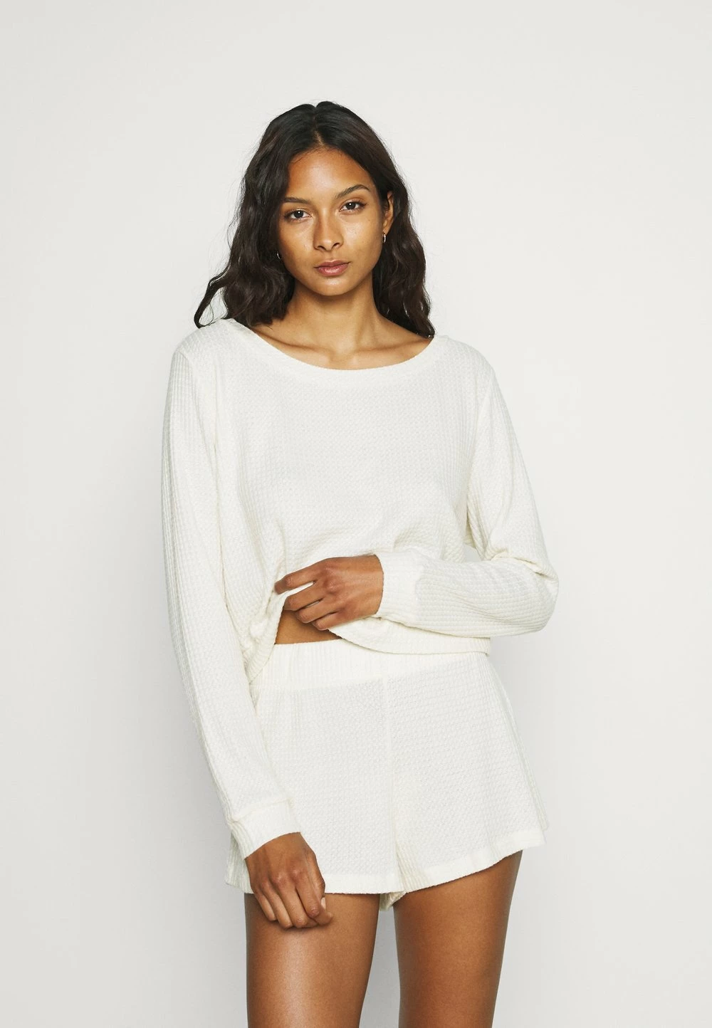 Qualité Excellente DORINA WAFFLE - Haut de pyjama pyjamas et nuisettes col rond female 3 Qualité Excellente DORINA WAFFLE - Haut de pyjama pyjamas et nuisettes col rond female