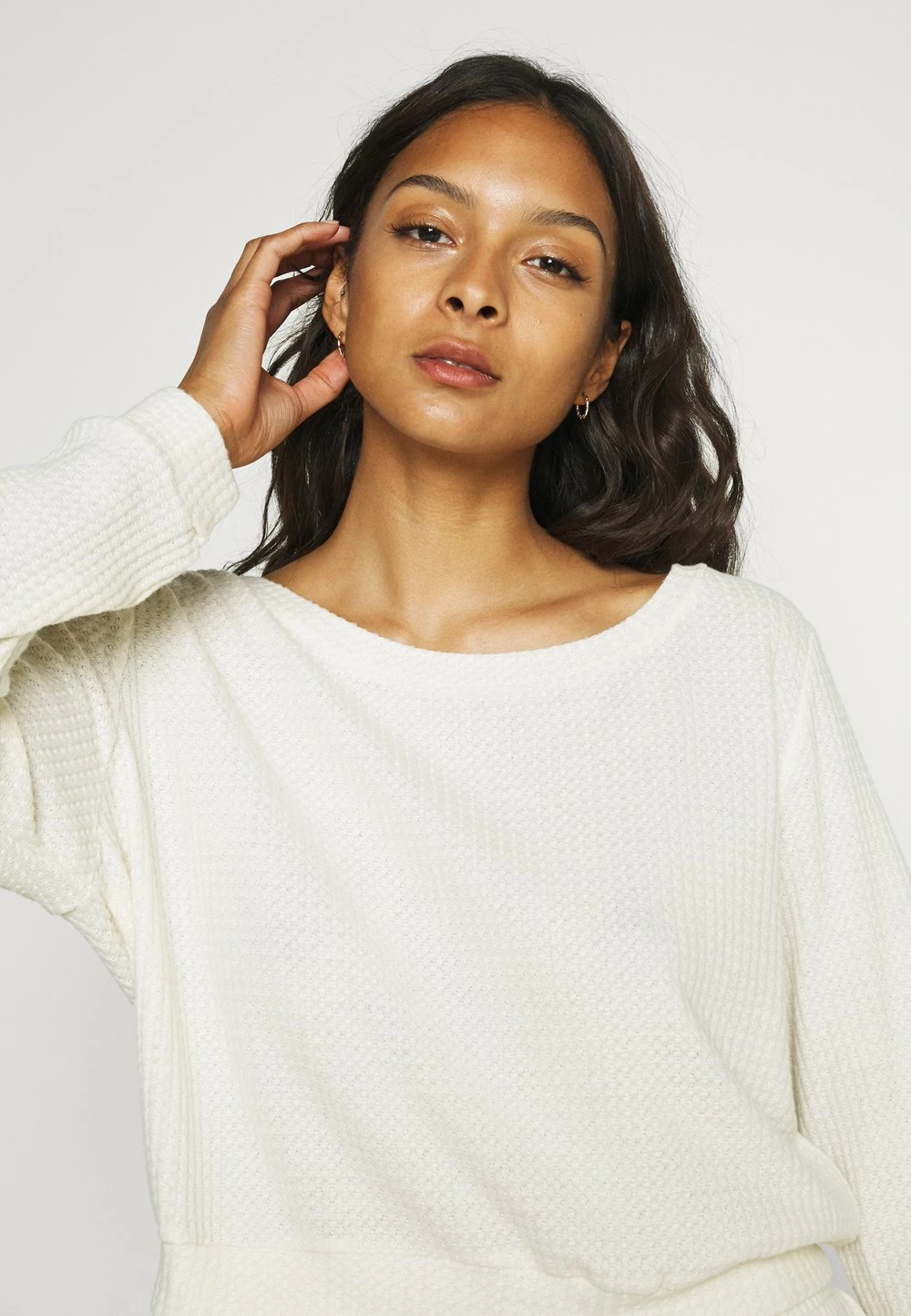 Qualité Excellente DORINA WAFFLE - Haut de pyjama pyjamas et nuisettes col rond female 6 Qualité Excellente DORINA WAFFLE - Haut de pyjama pyjamas et nuisettes col rond female – Image 4